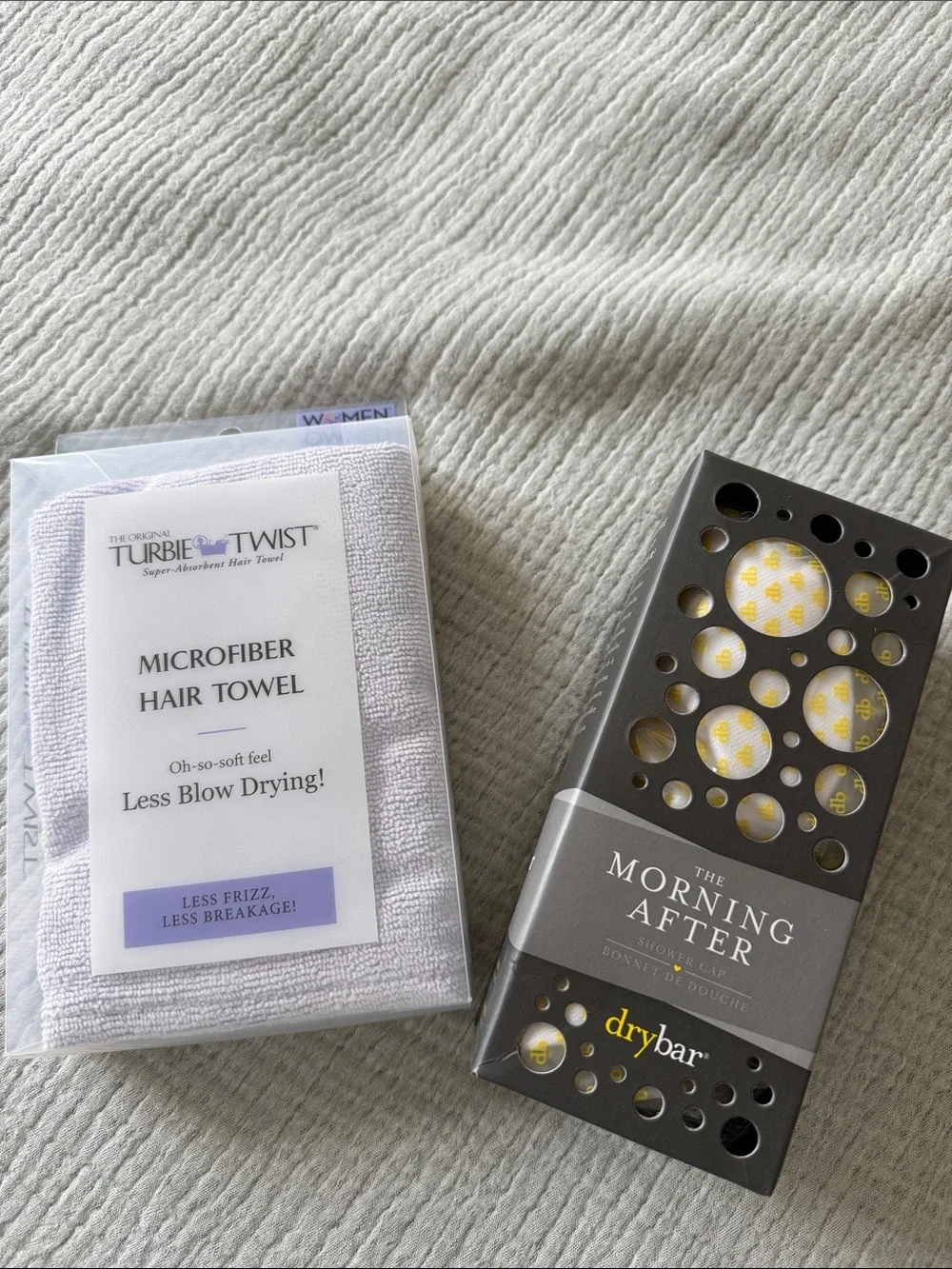 Drybar Shower Cap & Turbie Towel NEW